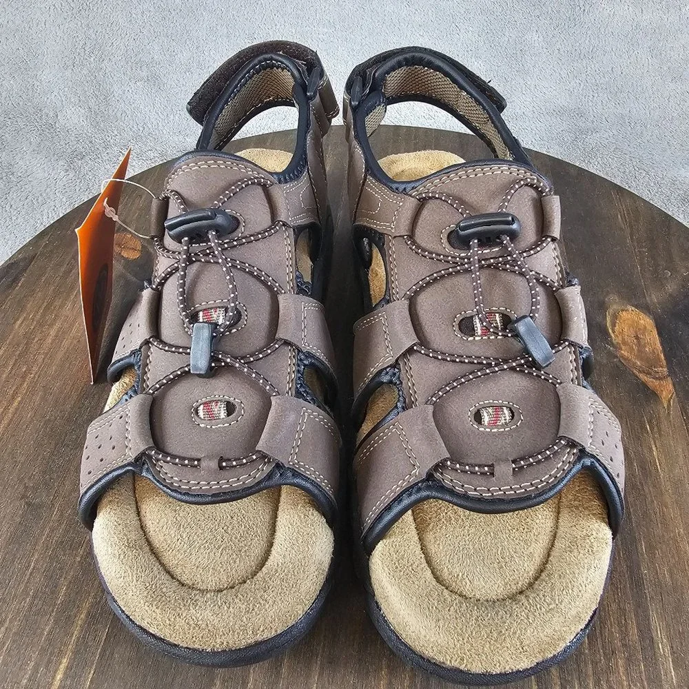 Weatherproof Sandals Mens 8M Charlie Brown Sport Adjustable Strap Breathable NEW